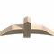 Ekena Millwork Bellingham Rough Sawn Timber Gable Bracket, Douglas Fir, 48"W x 18"H x 6"D x 6"F, 9/12 Pitch GBW048X18X0606BEL00RDF - alternate 4